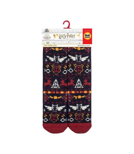 Heat Holders Lite - 1 Paire Chaussettes Femme Harry Potter | Mignonnes Chaudes