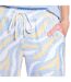 Pantalon De Jogging Motif/style Imprimé Tigre Femme Bleu Clair PJ Salvage-4