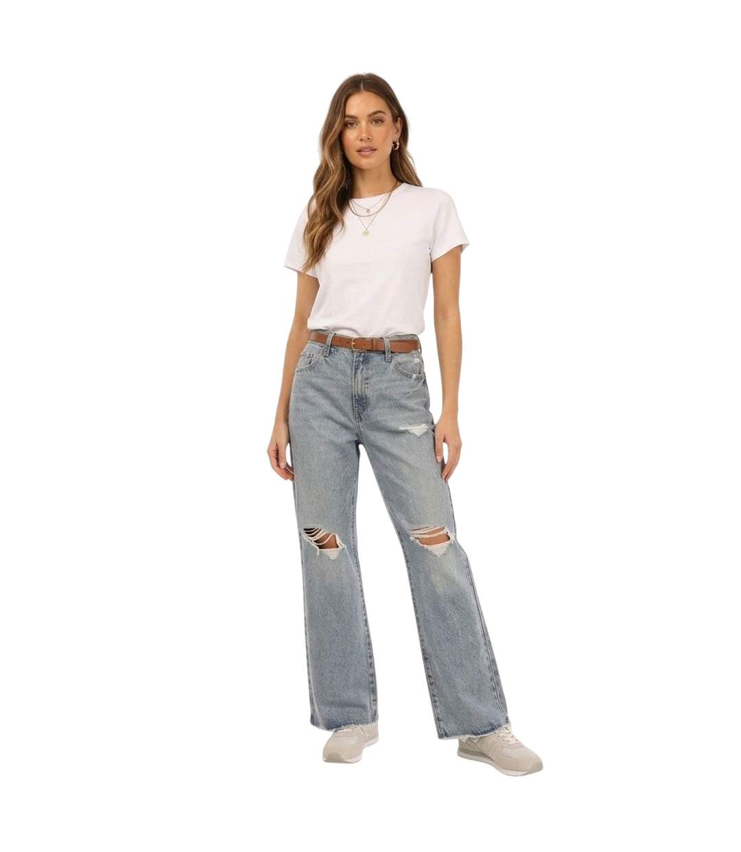 Jean Femme Bleu Clair Levis-3