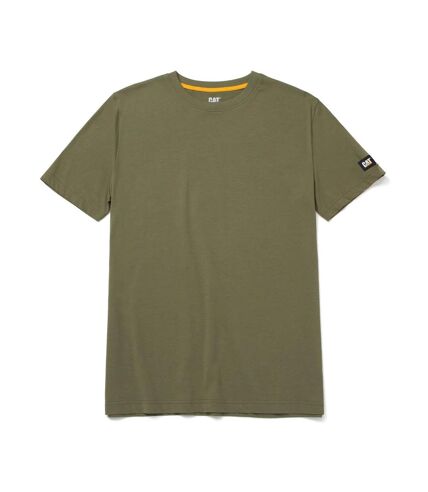 Caterpillar Mens Essentials Short-Sleeved T-Shirt (Marsh) - UTFS10410