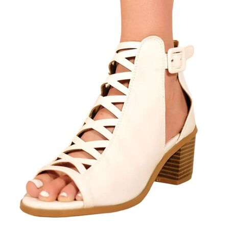 Sandales reydah femme blanc Where´s That From