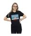 Disney - T-shirt LILO AND STITCH SURF BEACH - Femme (Noir) - UTBI17219-2