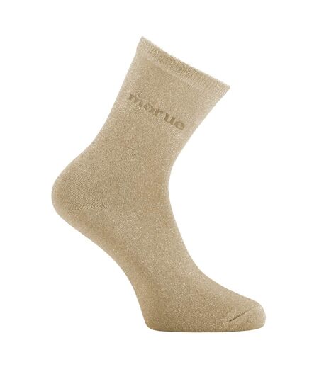 Paire de chaussettes lurex femme à paillettes message osé Morue Twinday