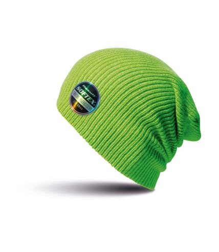 Result Winter Essentials Core Softex Beanie Hat (Lime) - UTRW5165