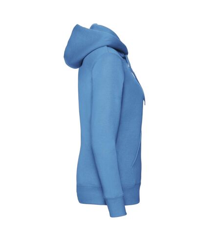 Fruit of the Loom Womens/Ladies Lady Fit Full Zip Hoodie (Azure) - UTPC6447