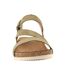 Sandales Cluster Femme Kaki Lunar-3