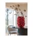 Vase Déco en Argile Berry 45cm Rouge-3