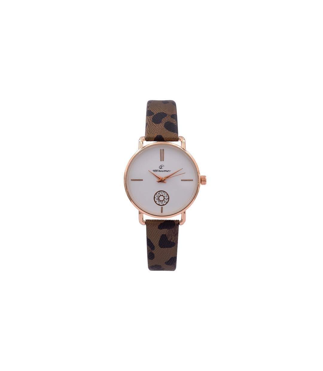 Montre de Femme Couleur Marron CHTIME