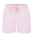 Mens Embroidered Logo Mid Length Swim Shorts Light Pink Jack Wills-2