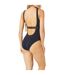 Maillot De Bain 1 Pièce Femme Rose Foncé Violet Tommy Hilfiger-4