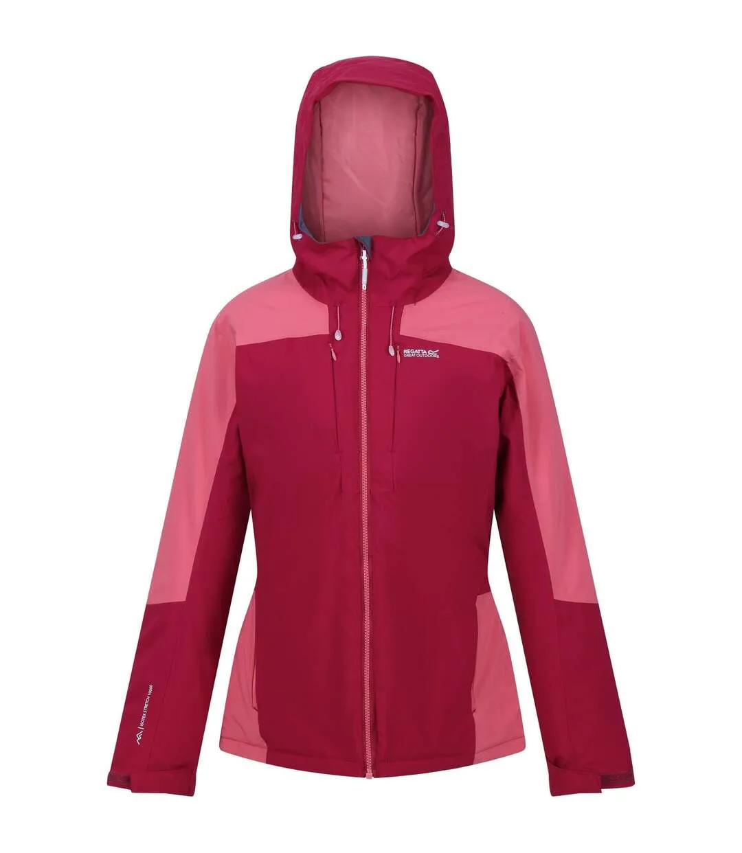 Doudoune Matelassée Highton Femme Rouge Foncé Corail Clair Regatta-2