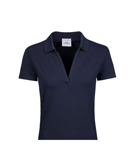 Polo Luxury Femme Bleu Marine Tee Jays