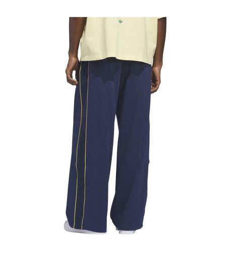 Pantalon De Jogging Tissé Originals À Rayures Latérales Coupe Décontractée Pour Homme Bleu Foncé Adidas