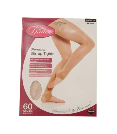 Dance Collants Femmes Beige Clair Silky