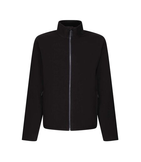 Regatta Mens Honestly Made Fleece Jacket (Black) - UTRG5554