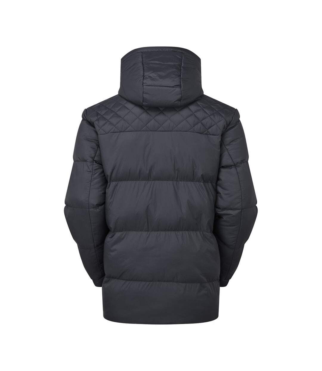 Mens fara recycled padded jacket black 2786