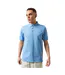 Mens Classic Embroidered Logo Polo Shirt Sky Jack Wills-4