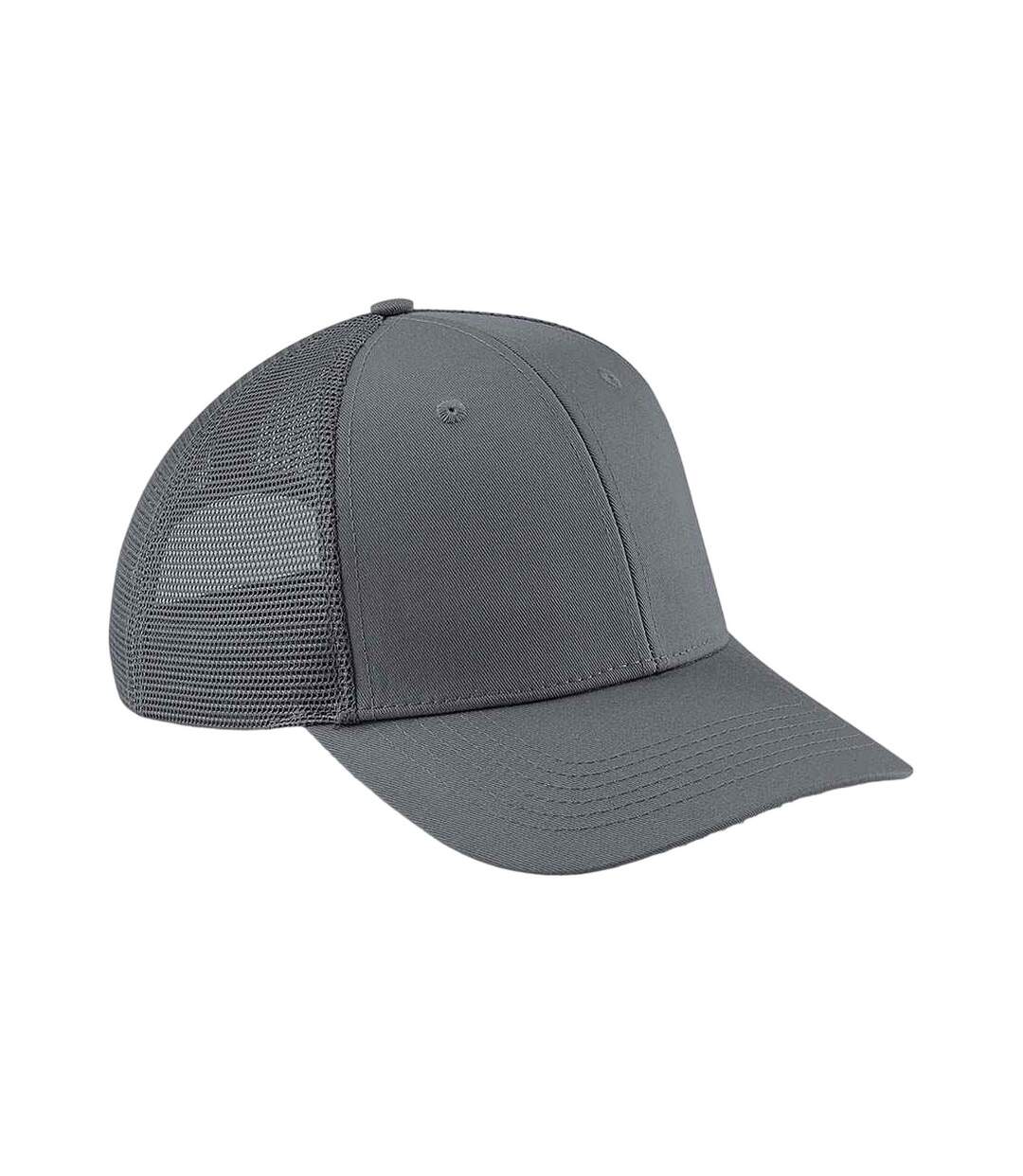Casquette trucker urbanwear gris foncé Beechfield-1