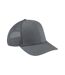 Casquette trucker urbanwear gris foncé Beechfield