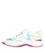 Womens/ladies Hot Melt Trainers White Green Black Skechers-2