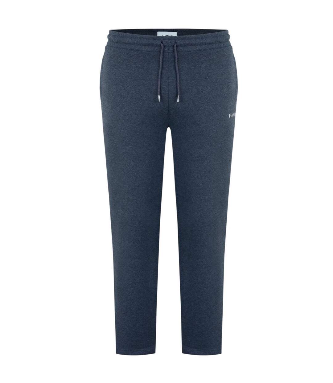 Mens Fleece Joggers Charcoal Firetrap-1