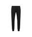 Unisex adult recycled jogging bottoms black opal Stedman-1