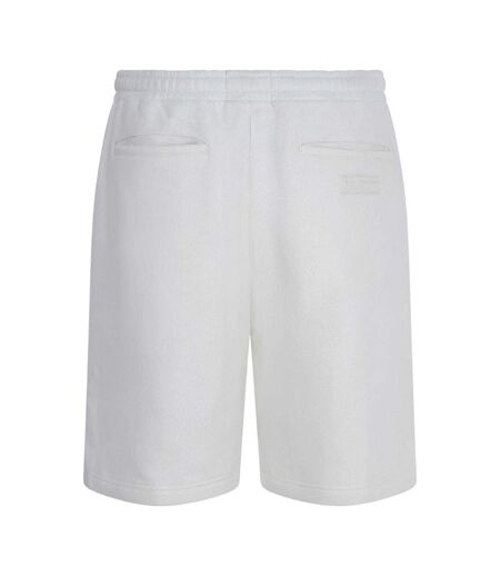 Mens Fleece Sweat Shorts Off White Blank Essentials