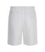 Mens Fleece Sweat Shorts Off White Blank Essentials-2