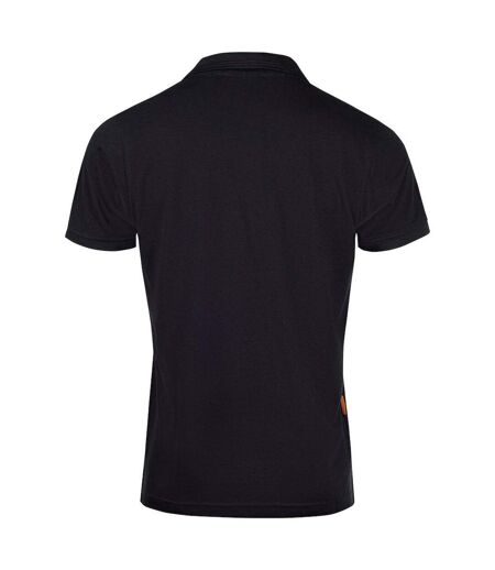 Jobman Mens Plain Polo Shirt (Black)
