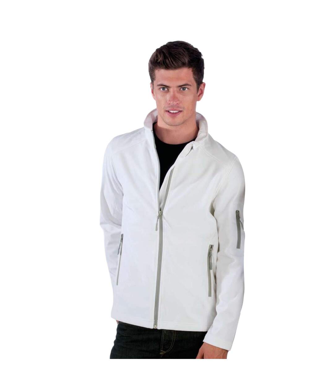 Veste homme blanc Kariban-2