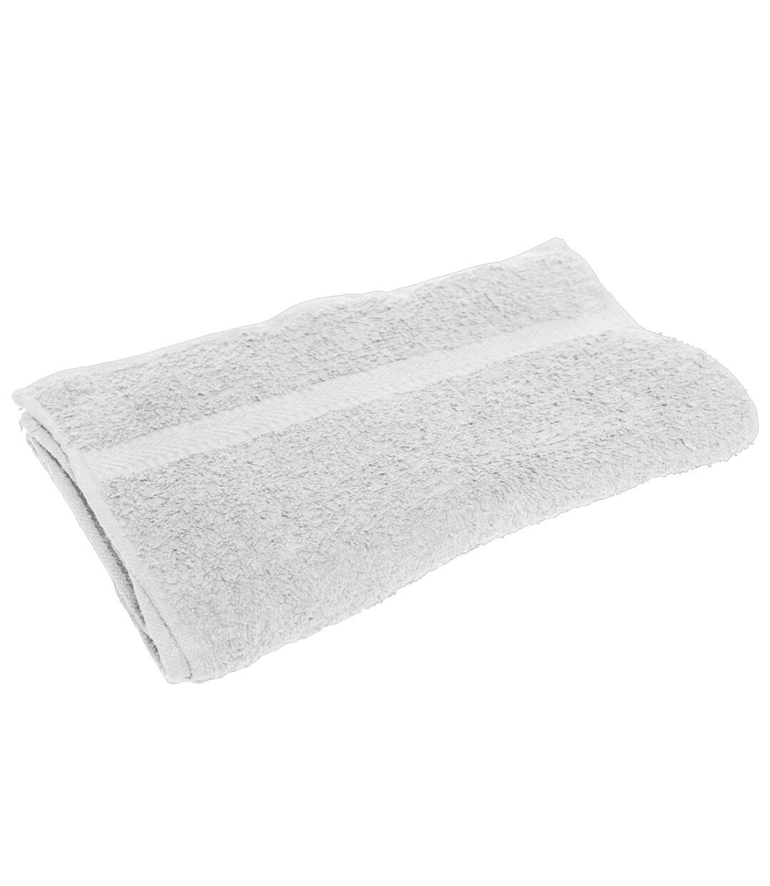 Serviette de gym 100% coton 30 x 110cm taille unique blanc Towel City