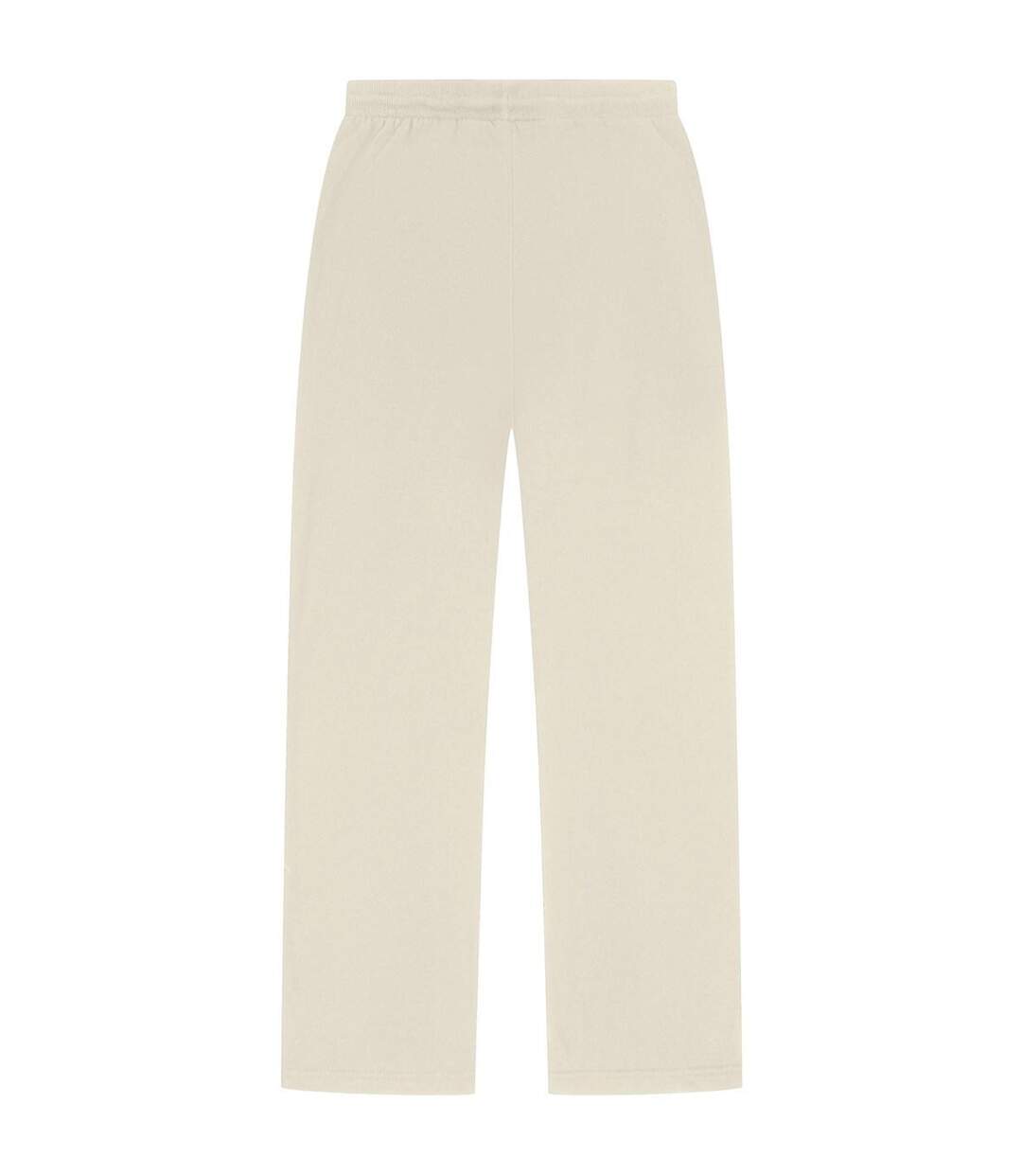 Unisex Adult Core Ringspun Cotton Relaxed Fit Jogging Bottoms Ecru Casual Classics-1