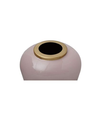 Vase Rond Design Touna 91cm Rose & Or