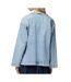 Veste en jean bleu femme pieces fenda-2