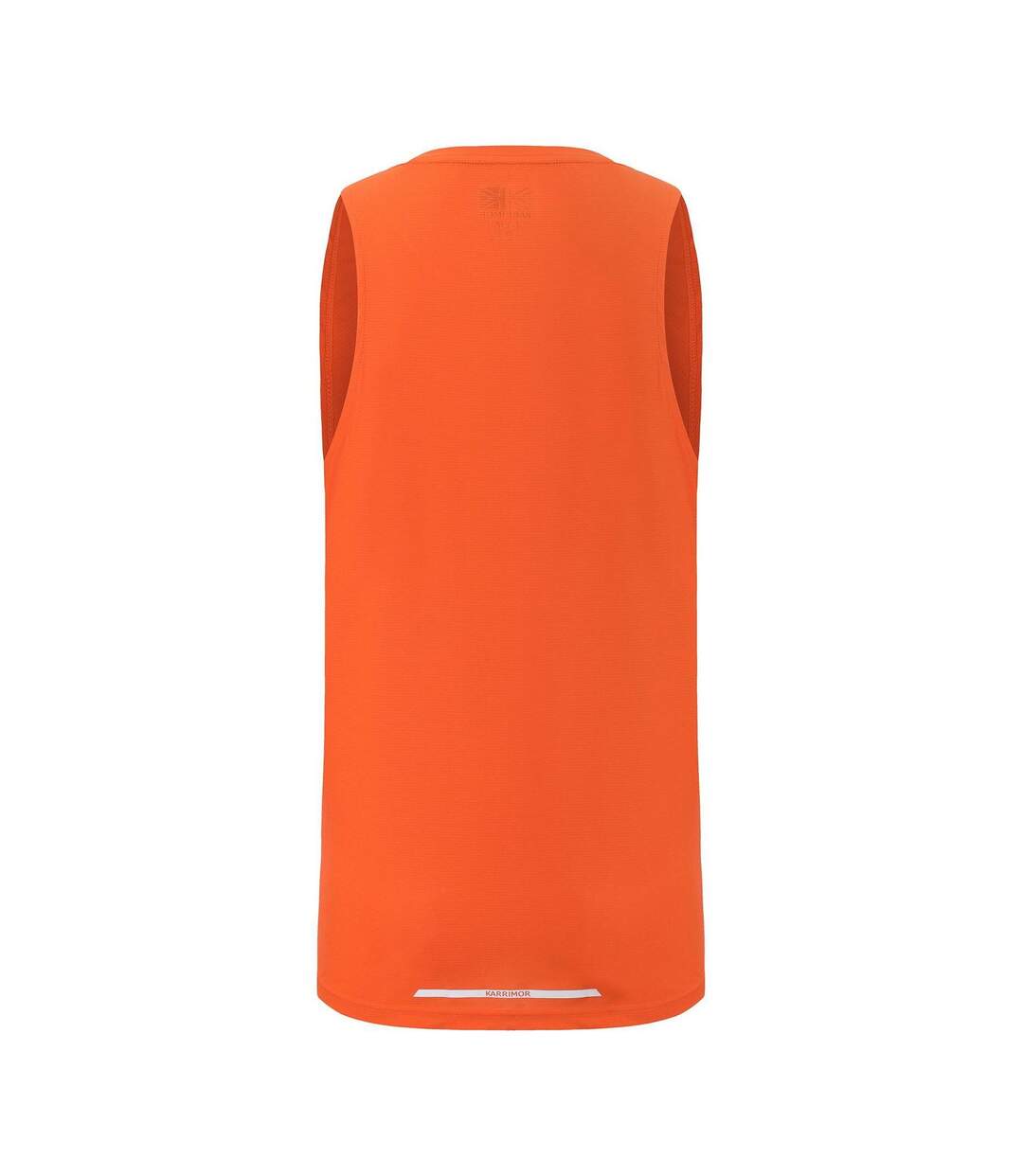 Mens Logo Running Vest Top Fire Orange Karrimor-2