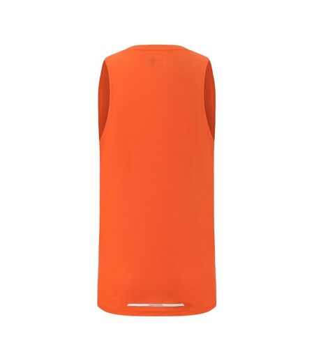 Mens Logo Running Vest Top Fire Orange Karrimor