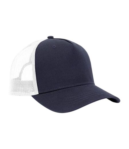 Casquette Trucker Bleu Marine Blanc Brain Waves