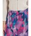 Jupe longue voile imprimé taille élastiqué-4