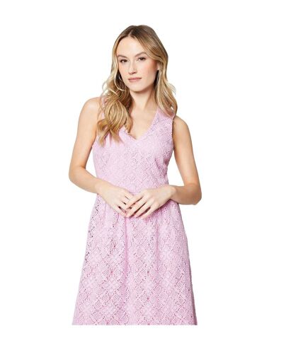 Robe mi-longue femme rose Dorothy Perkins