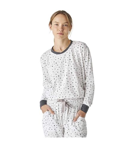 JJBEP1501 Women's Long Sleeve Cotton Pajamas