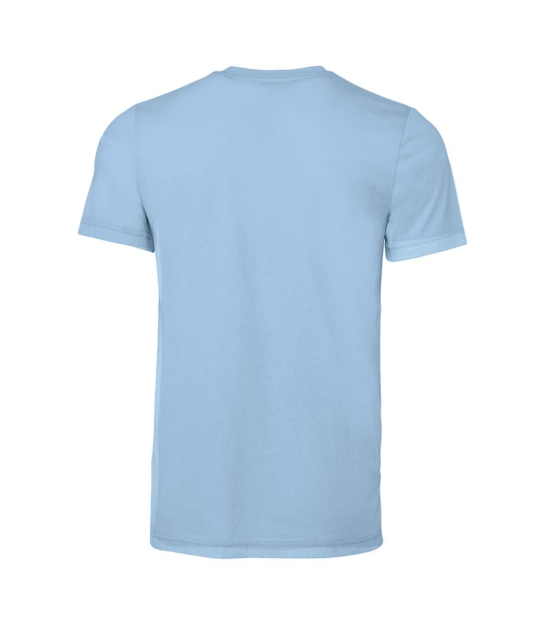 Mens Midweight Soft Touch T-shirt Light Blue Gildan-3