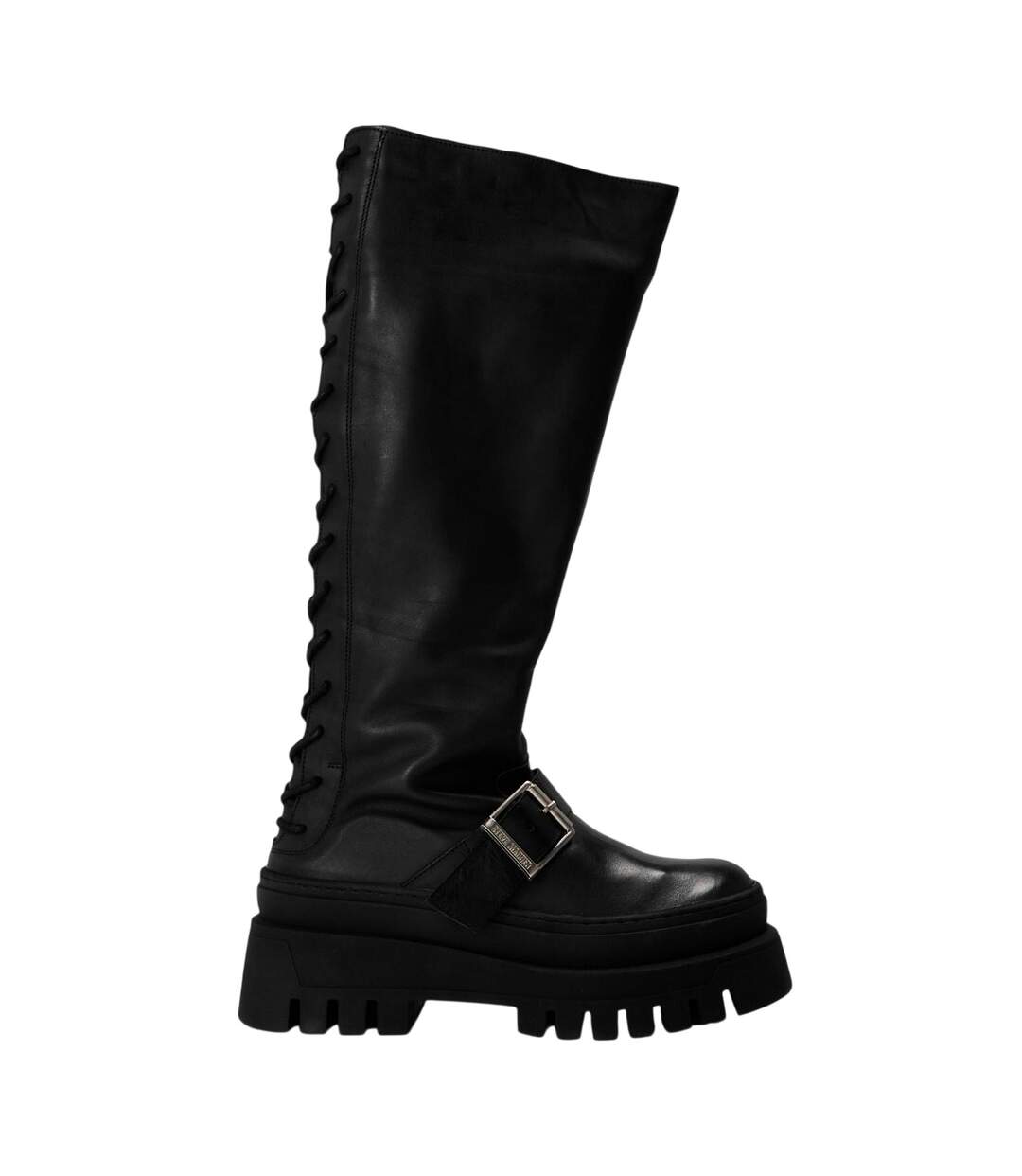 Bottes Hauteur Genoux Chez Femme Noir Steve Madden-1