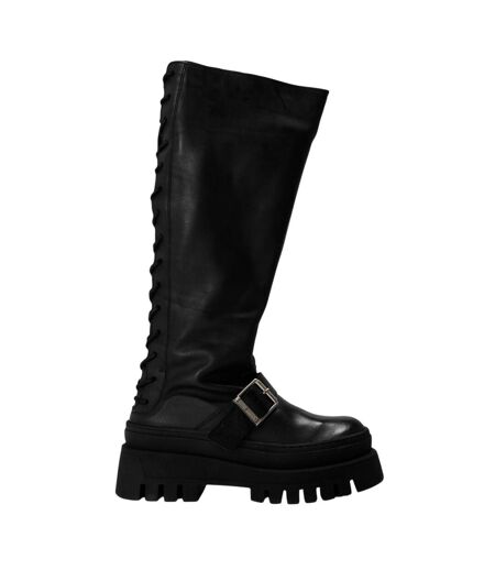Bottes Hauteur Genoux Chez Femme Noir Steve Madden