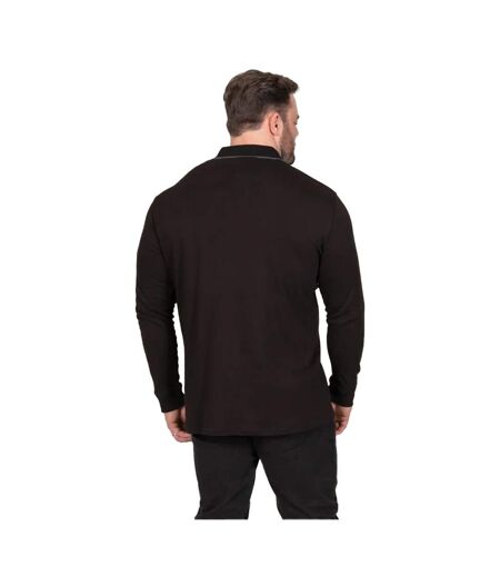 Polo Manches Longues Tyler D555 Homme Noir Duke