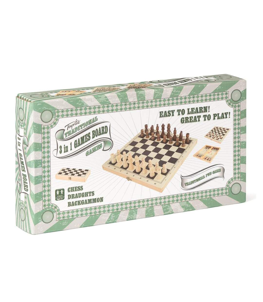 Jeu de société taille unique beige / marron / noir Toyrific