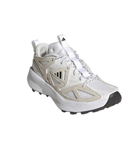 Unisex Adult Kantai Trail Leather Trainers White Adidas