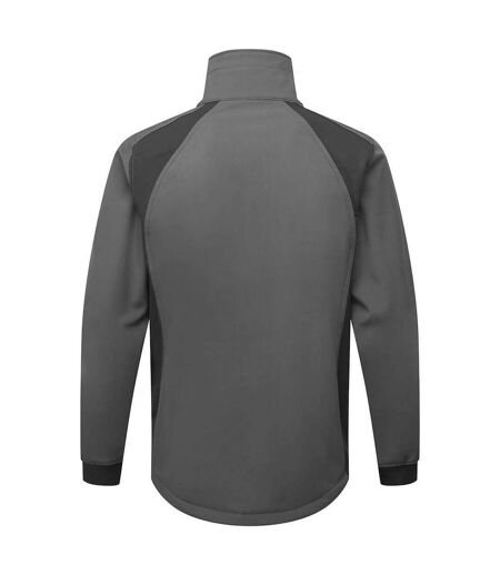 Mens Wx2 Eco 2 Layer Soft Shell Jacket Metal Grey Portwest