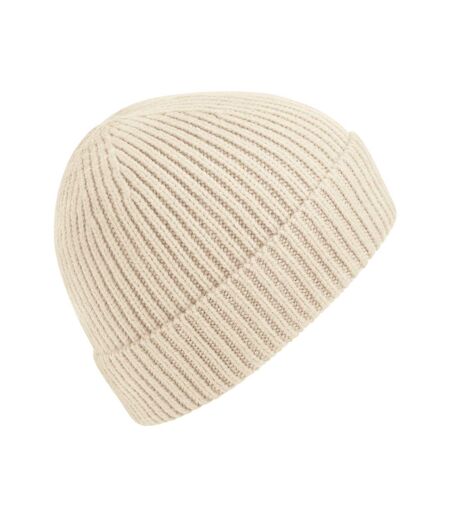 Bonnet Côtelé Engineered Unisexe Blanc Cassé Beechfield