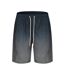 Mens Ombre Stripe Swimming Swim Shorts Blue Ombre Hot Tuna-1