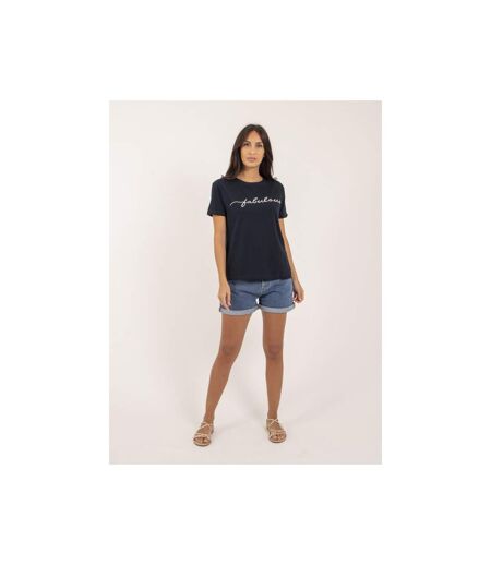 T-shirt col rond message FIORELLI - Dona X Lisa